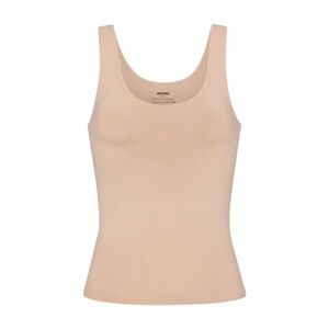 Skims Soft Smoothing Seamless Tank Undershirt Large Color Clay Nude